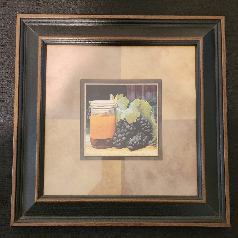 Pair of Wall Art - 14.5 in Square
